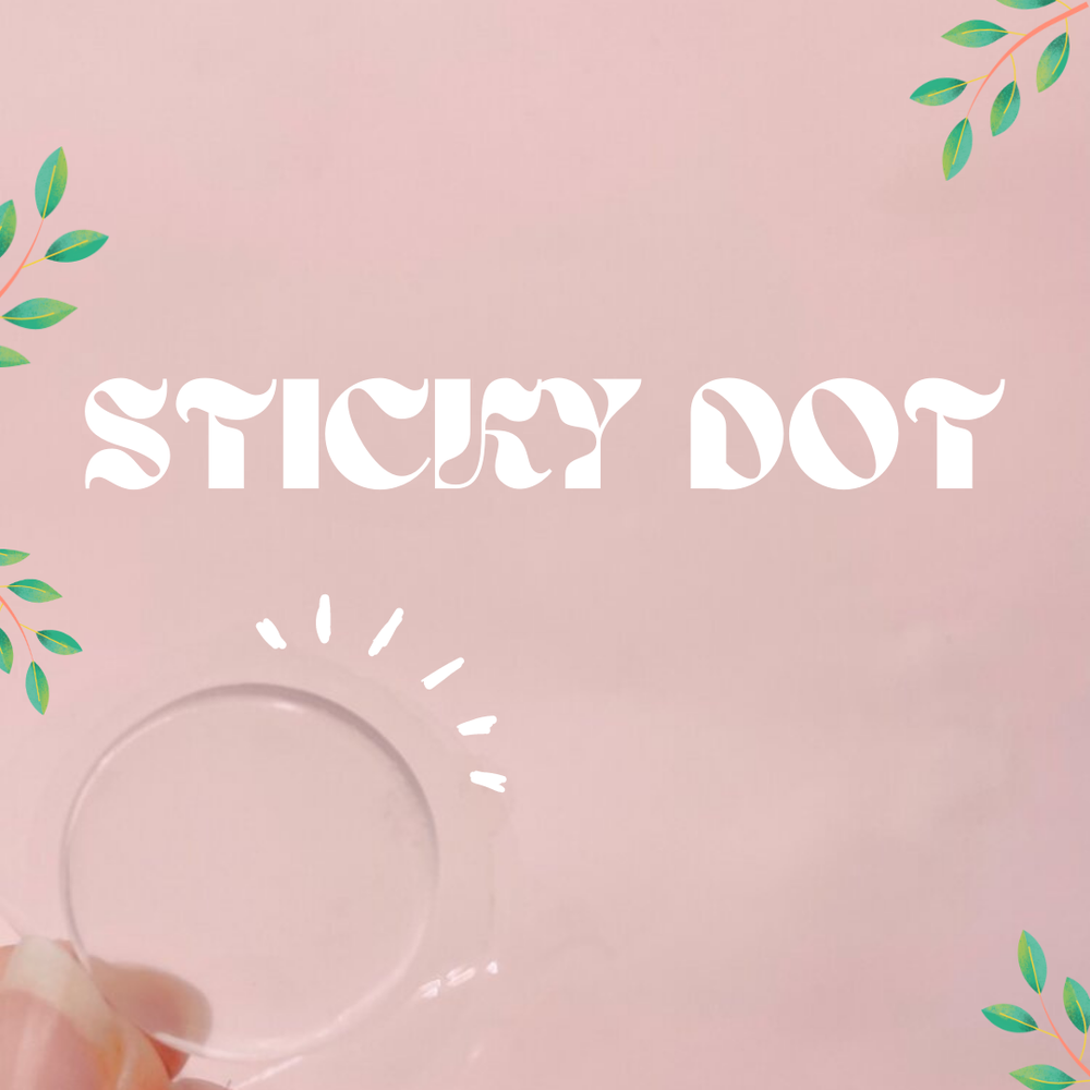 sticky dots – elan beaute and supplies
